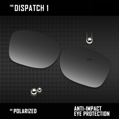 OOWLIT Lenti di Ricambio Per Oakley Spedizione 1 OO9090 Occhiali Da Sole Polarizzati-Multi Colori: Grey Gradient