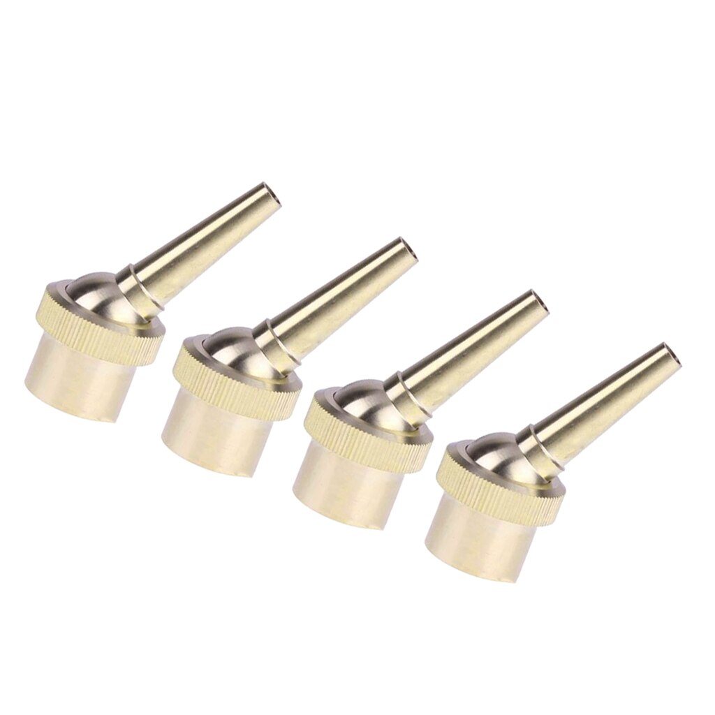 4x 1/2 "DN15 ugello fontana spruzzatore testa di spruzzo d'acqua ottone di forma diritta