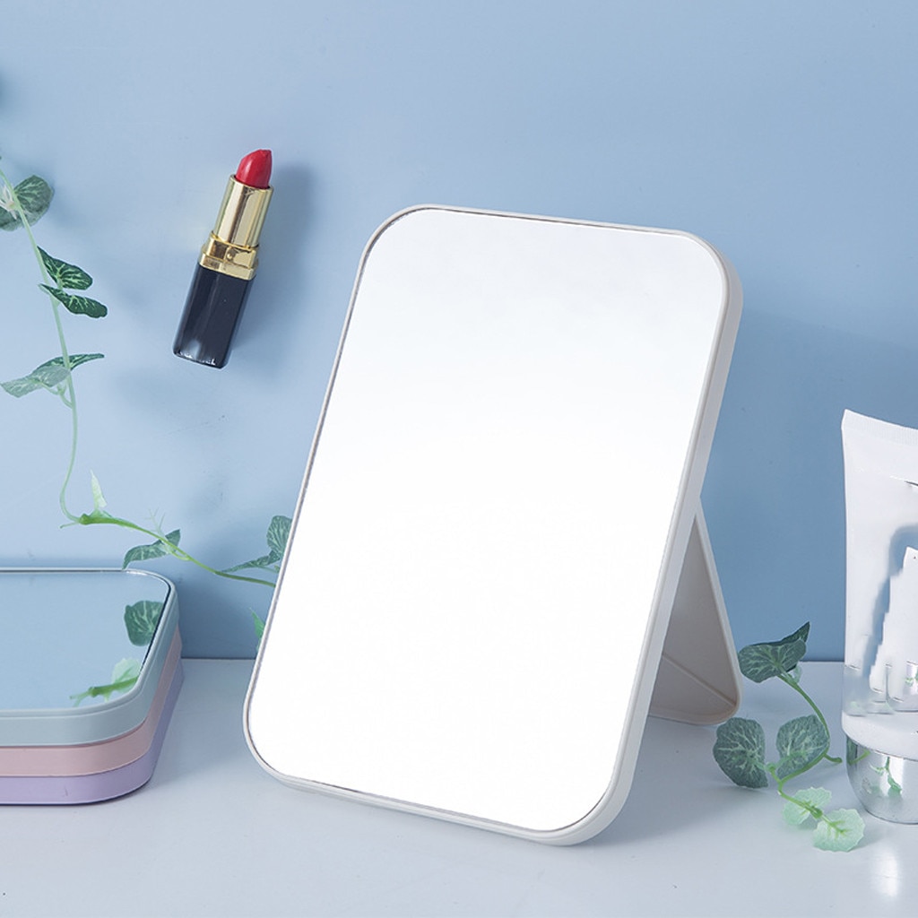 Espejo de maquillaje de PP, vinilo hexagonal desmontable, herramientas de belleza, decoración para el hogar, arte DIY