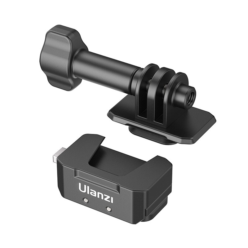 Ulanzi-sistema de liberação rápida da beija-bird, tripé com cabeça de bola dslr para gopro, braço mágico, kit de interruptor rápido, acessório realse, placa: GoPro Cover and Base