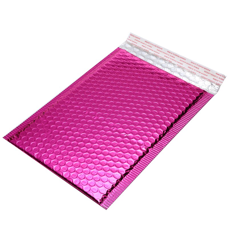 10/50pcs/Lot Foam Envelope Self Seal Mailers Padded Envelopes With Bubble Packages Black/Gold/Silver/Rose Red