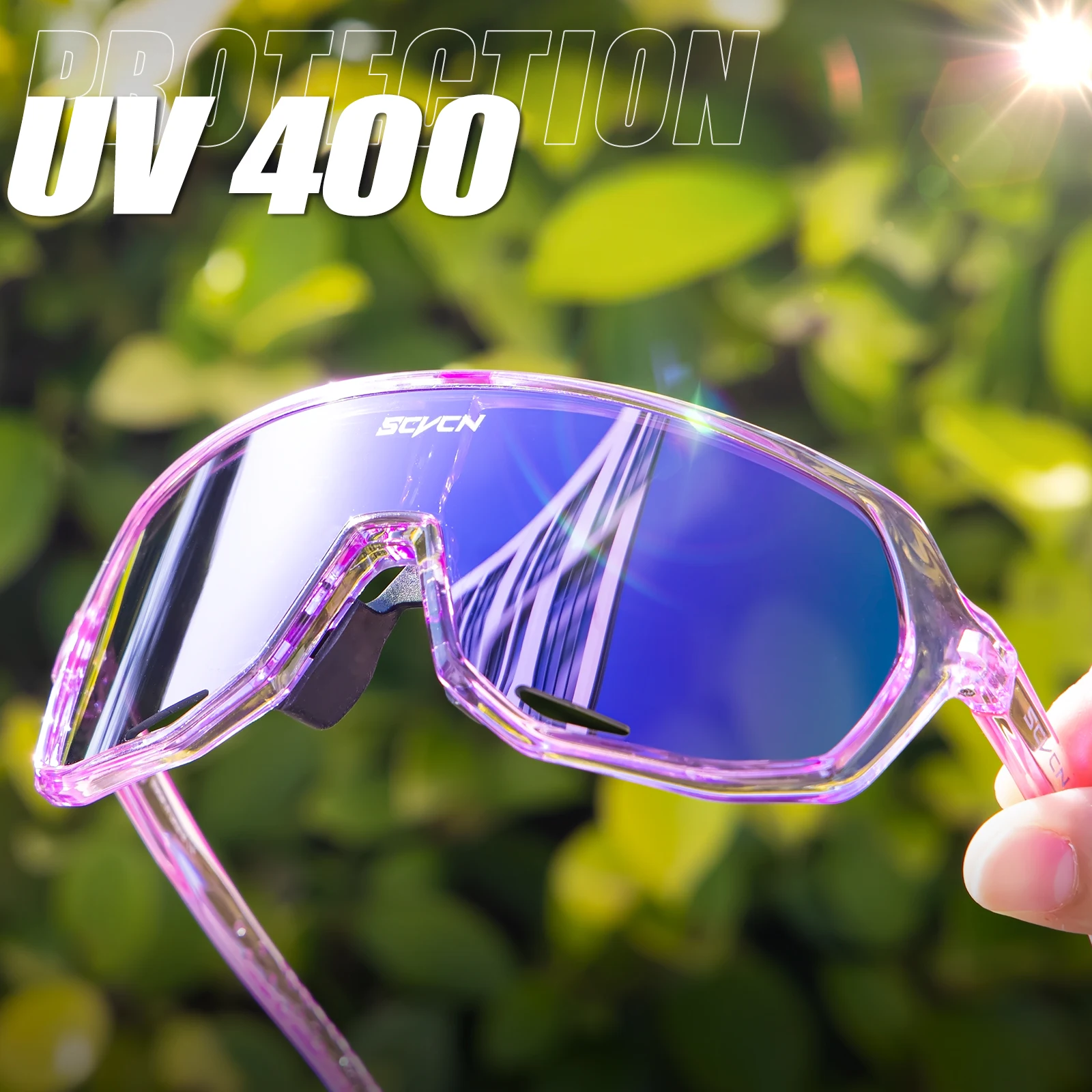 Scvcn photochrome fahrradbrille rennradbrille drau...  Grandado