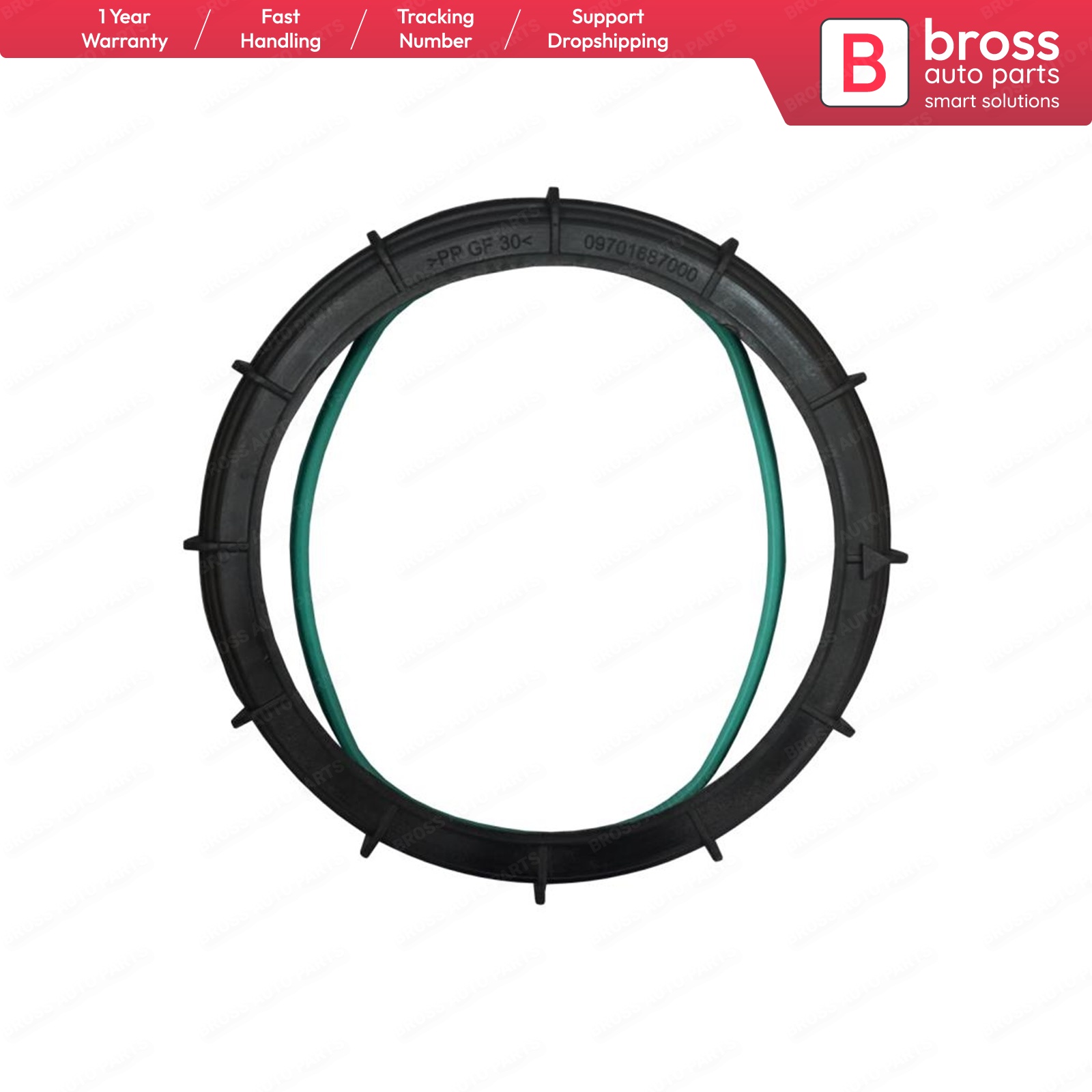 Bross-anillo de bloqueo para tanque de combustible BSP618, sello con 7701207449 / 7701209115 / 7701205611 / 7701206096 para Renault Dacia