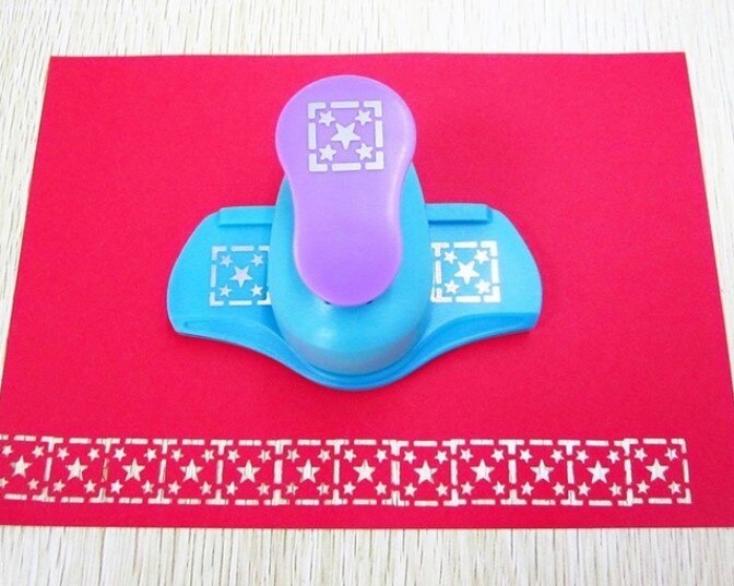 Appareil de gaufrage, Machine de bricolage, découpeur de papier pour Scrapbooking, bordure de Photo, artisanat décoratif, poinçon de trou de fleur fait à la main: 3long 18mm wide 18mm