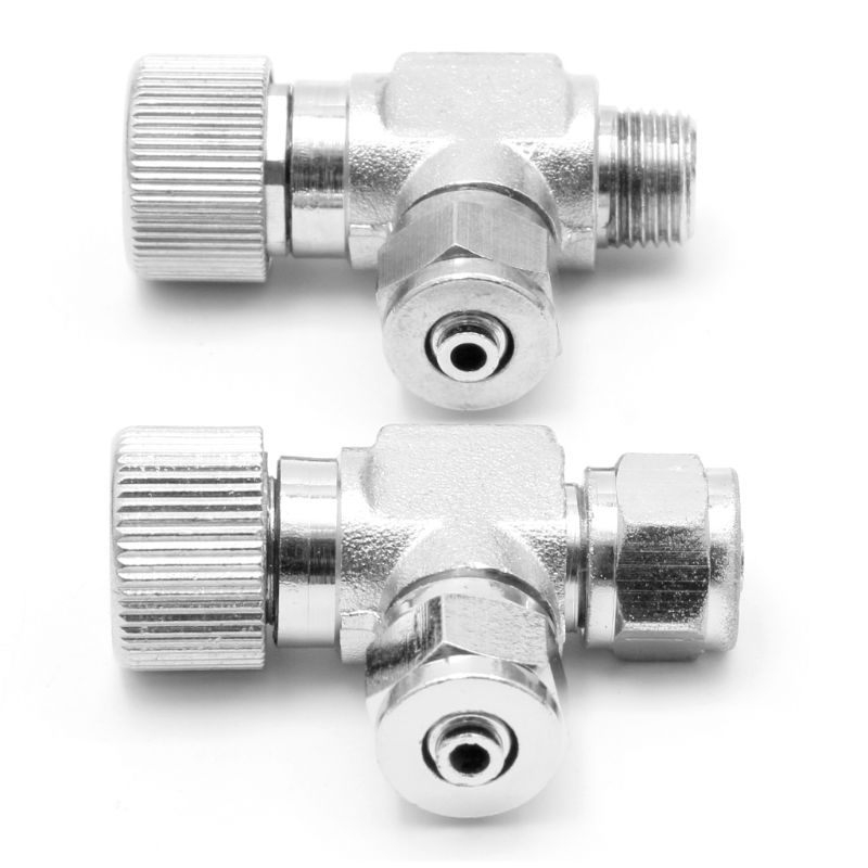 Aquarium  co2 regelaar naaldventiel afstellingsset bubbelkleppen teller mini  co2 enkel/dubbel kopsysteem voor aquarium