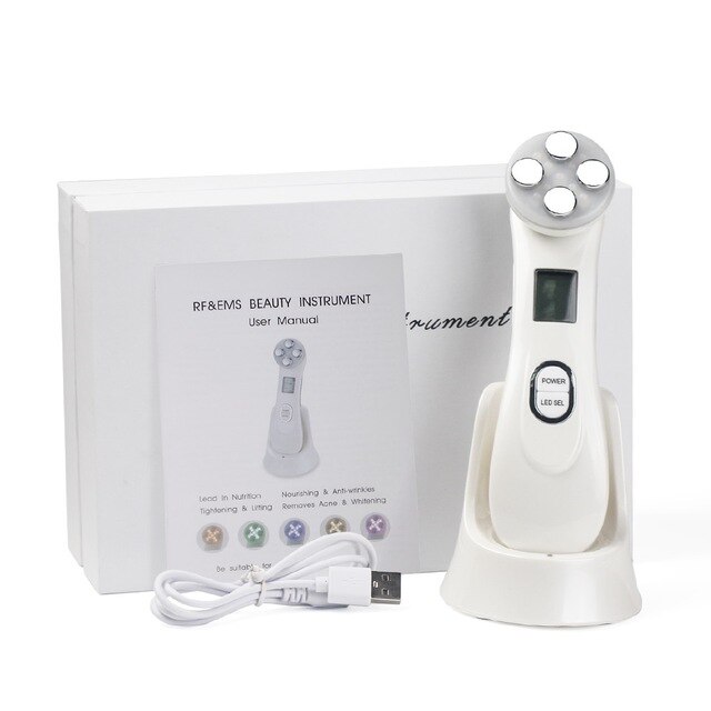 VIP EMS Face Lift Tighten Beauty Machine: White With box