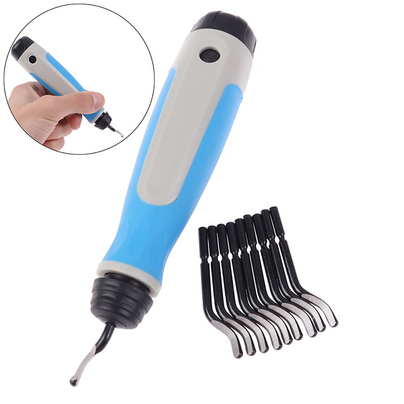 Ontbramen Braam Schraper Burr Handvat Hand Ontbramen Trimmen Cutter Hoofd Metalen Plastic Gereedschap