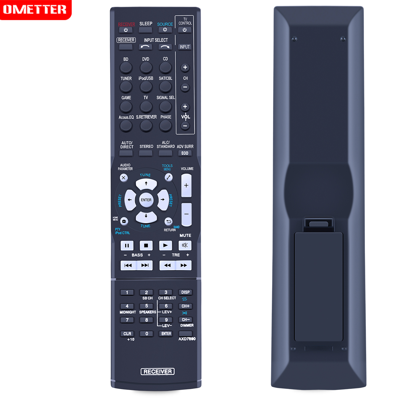 AXD7690 AXD7583 Control remoto para receptor AV Pioneer VSX-56TXI VSX-9300TX VSX-523-K VSX-72TXVI VSX-90TXV VSX-92TXH AXD7613
