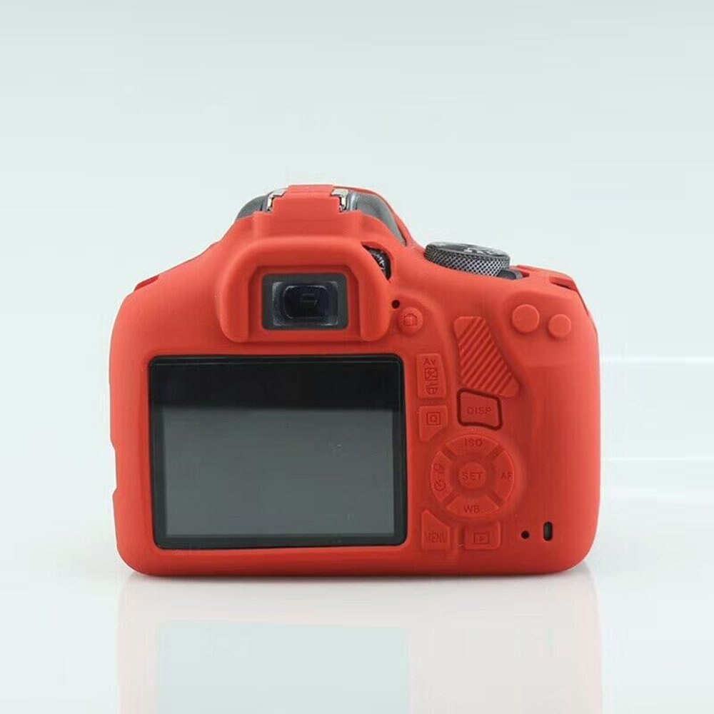 Funda protectora de silicona para cámara Canon EOS 1200D Rebel T5, carcasa protectora para cámara Digital