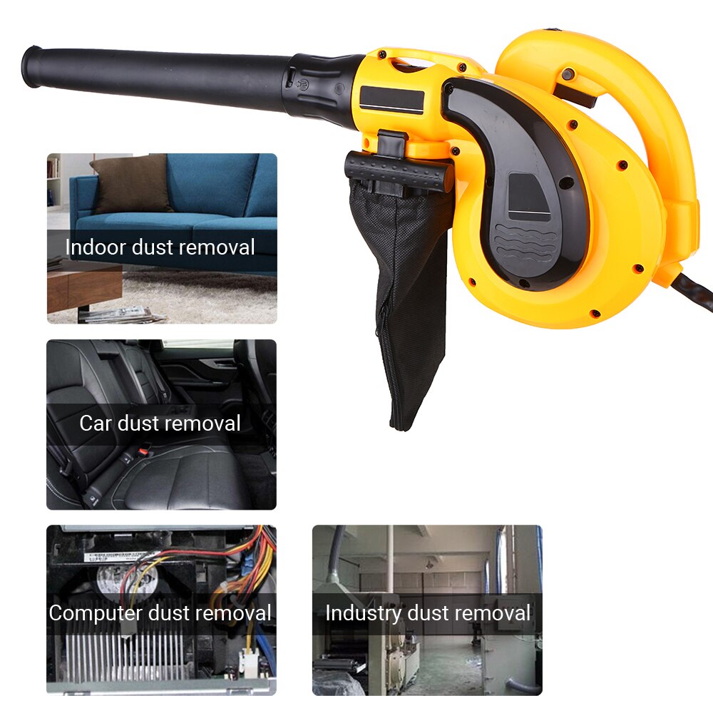 2-in-1Blower and Vacuum Industry Dust Remover Computer13000r/min Dust-catcher EU Plug Car Dust-collector Household Dust Remover