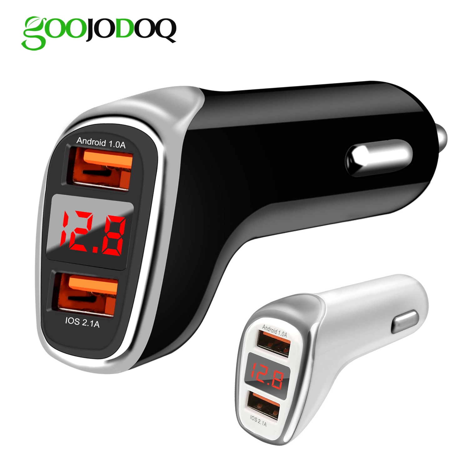 Dual USB Car charger quick charge 2.0 Mobiele Telefoon Laders USB Snelle Auto Opladen voor iPhone Samsung Xiaomi HTC