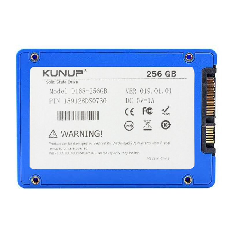 KUNUP-disco duro para ordenador portátil o de escritorio, unidad de estado sólido SSD de 120gb, 240 gb, 128gb, 256gb, 480gb, 512gb, 500gb, 1TB, 2TB, Sata 3 de 2,5 pulgadas