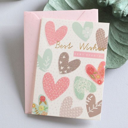 15pcs Mini Greeting Card Birthday Card Best Wishes Small Flower Card