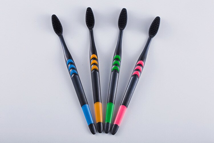 10 Pcs Tandenborstel Ultra Zachte Tandenborstel Bamboe Houtskool Nano Tandenborstel Milieuvriendelijke Tand Tanden Borstel Oral Care