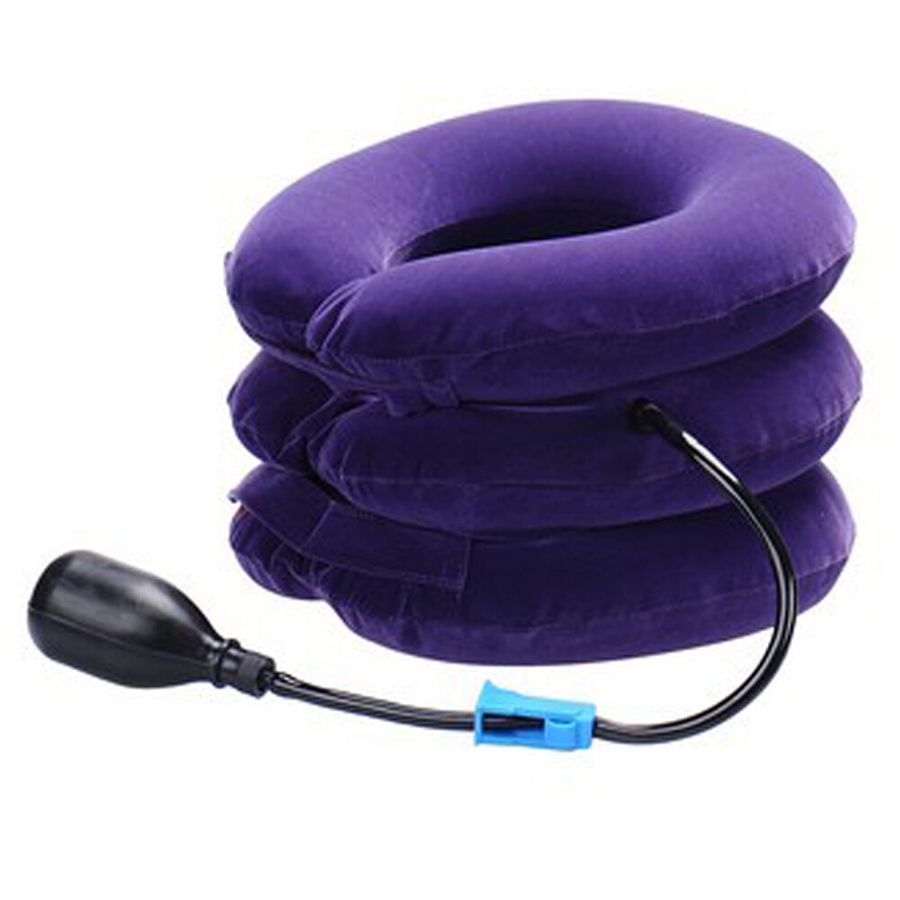 Terapia di trazione del collo gonfiabile supporto della Vertebra barella del collo dolore trazione cervicale supporto cuscino assistenza sanitaria: 12