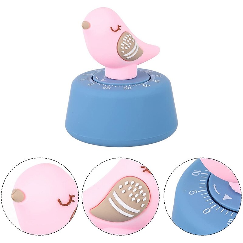 Kitchen Timer Mechanical Egg Timers Figure Countdown Alarm Timer Cooking Learning Work Time Timer for Home
