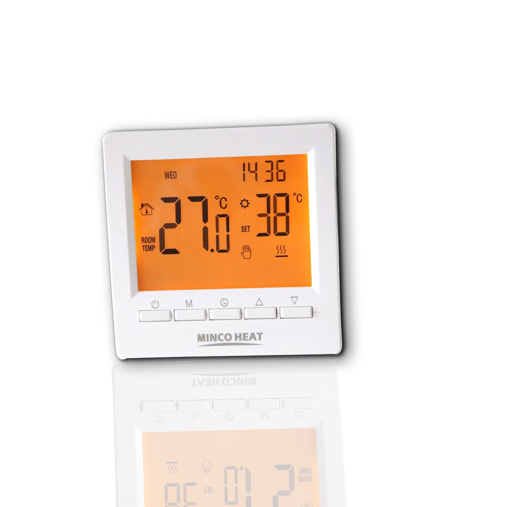 Smart Thermostat Temperature Controller Gas Boiler Heating Temperature Regulator Hand Control AA Battery Thermostat Kid Lock: ME83C