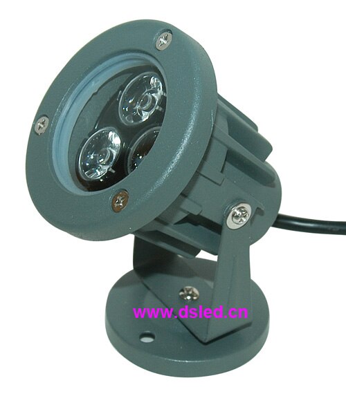 Waterproof,good ,high power 3W outdoor LED spotlight,LED garden light,110V/220VAC,DS-06-46-3W,2-year warranty