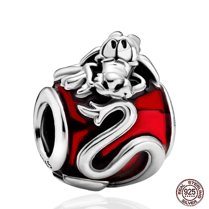 2020 nuovo Stile Animale FAI DA TE Cute Dog Pendenti E Ciondoli Branello Branelli di Fascino Del Braccialetto Delle Donne 925 Originale 925 Gioielli In Argento Sterling che fanno: PY0196