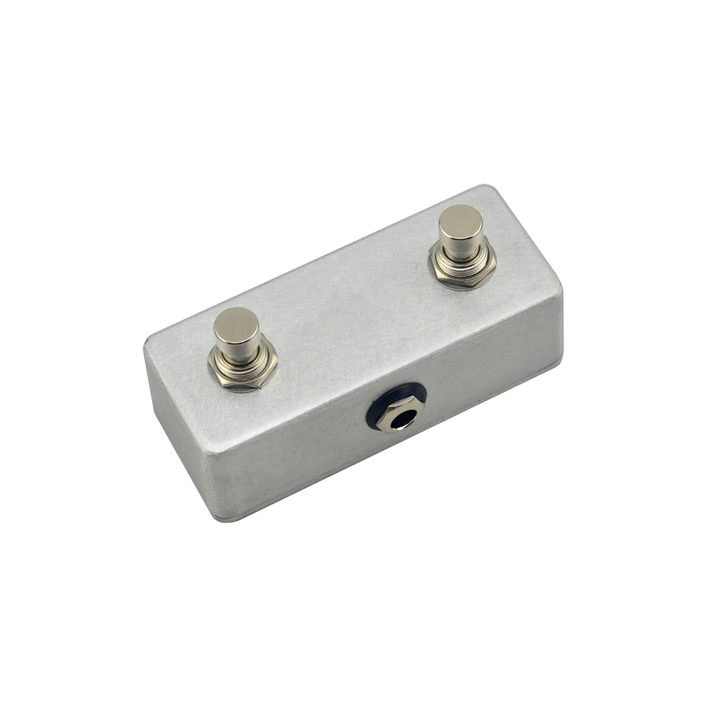 Guitar dual 2 channel footswitch switch Pedal latching or Momentary for Guitar Amp parts