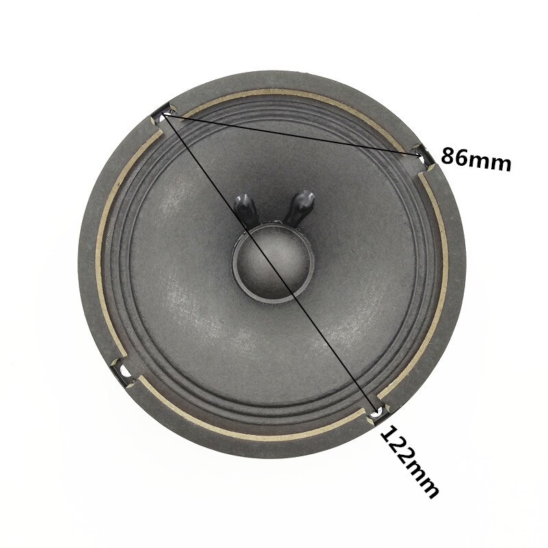 Ik Sleutel 2 Stuks 5 Inch 16 Ohm Rms 20W Hifi Systeem Volledige Bereik Luider Speakers Pure