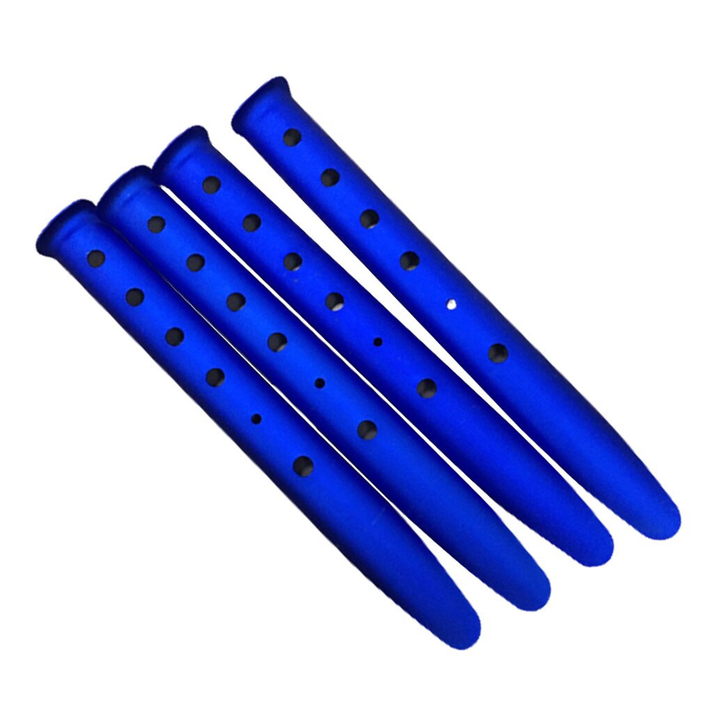 5 X Orange Aluminium Alloy Camping Hiking Trip Tent Pegs Stake Nail 31cm- Random Color