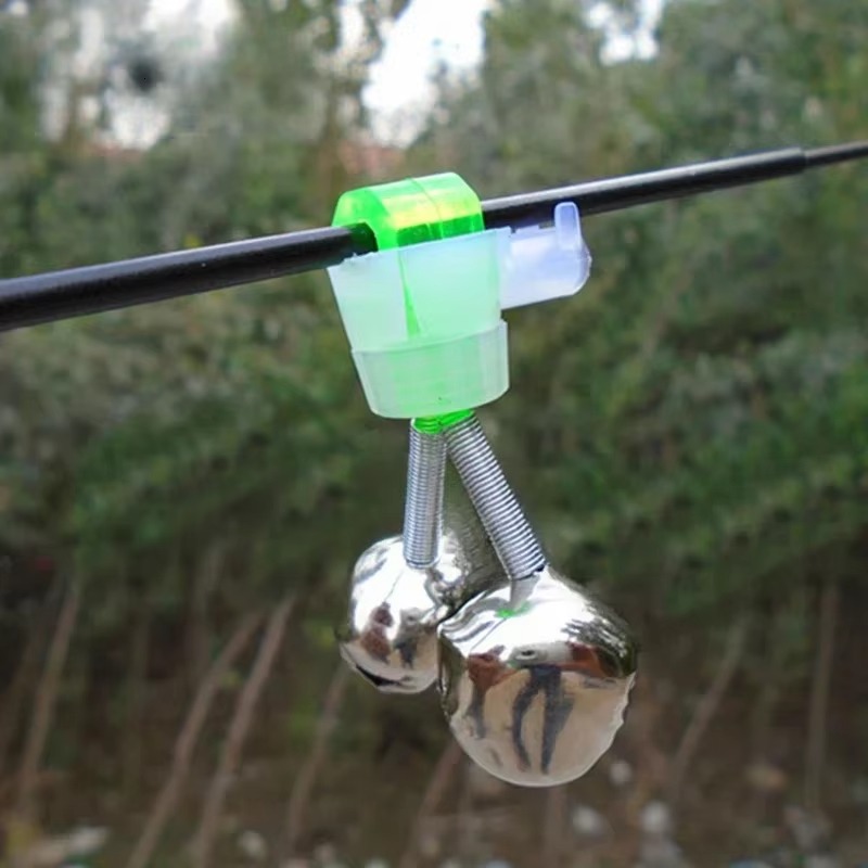 Alarmes de morsure de cloche de pêche, pince à pointe, cloches à clip, anneau de pêche à la carpe, accessoires d'alarme de poisson, le plus récent