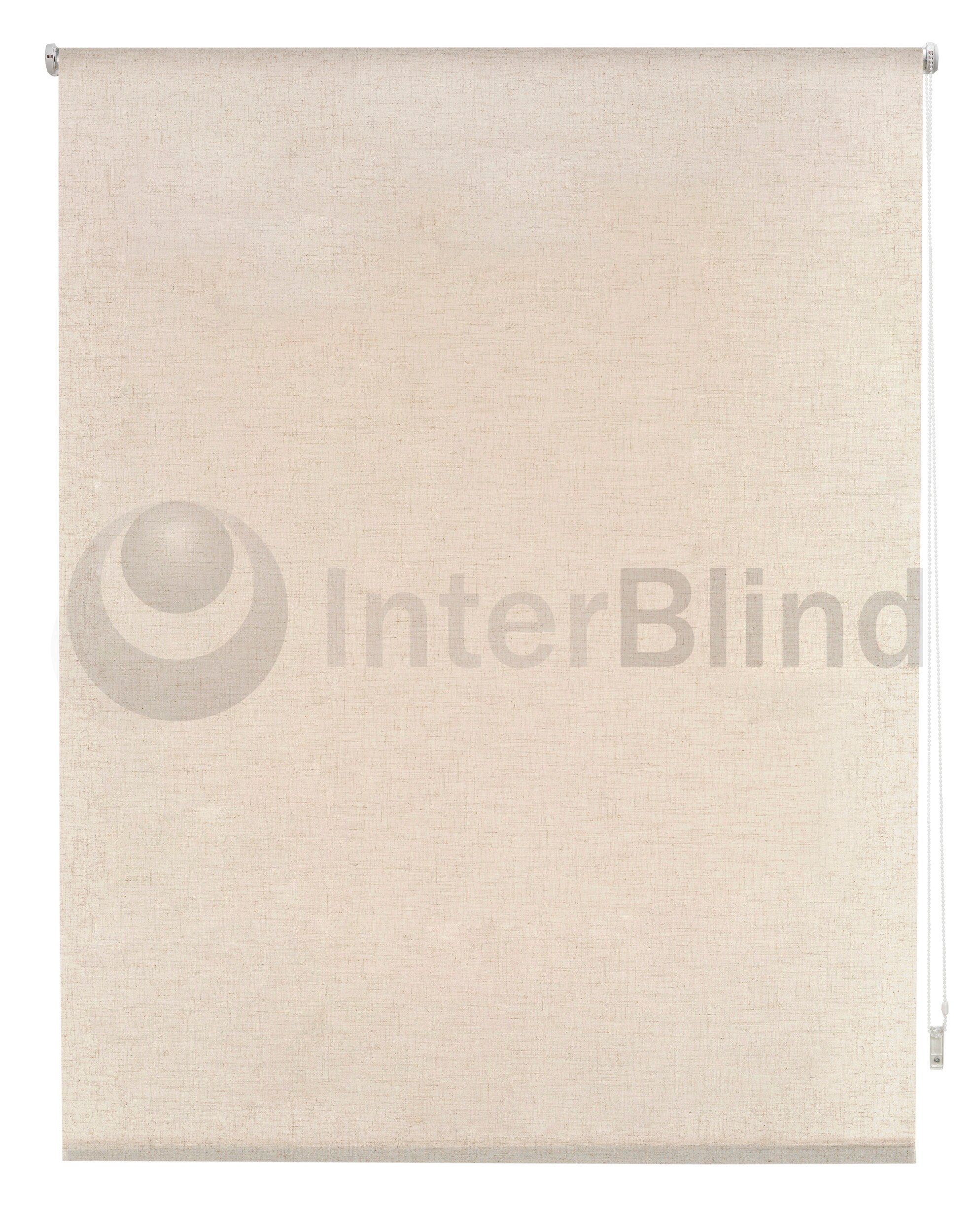 Interblind - Estor enrollable lino 100% opaco, varias medidas