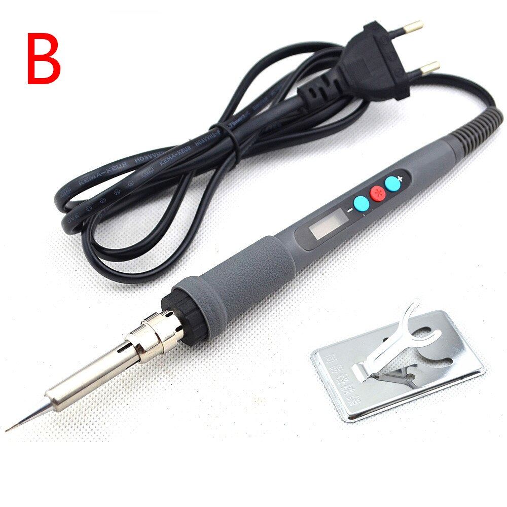 60W Constant Electric soldering iron temperature adjustable Welding Solder iron rework station soldering iron accessories 220V: 60W B