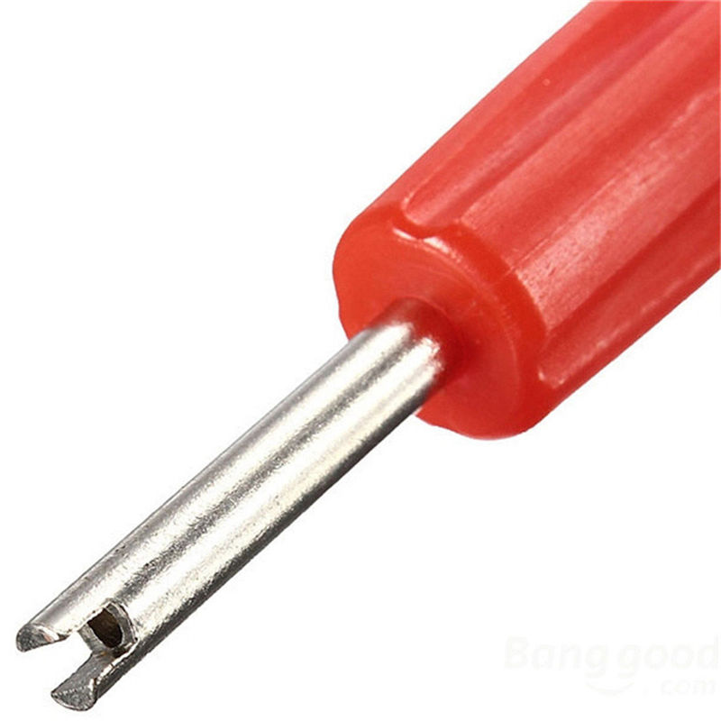 Herramientas de instalación/extracción de núcleo de vástago de válvula de neumático de coche de doble extremo, llave de núcleo de válvula de neumático de bicicleta y camión, 1 unidad, nueva