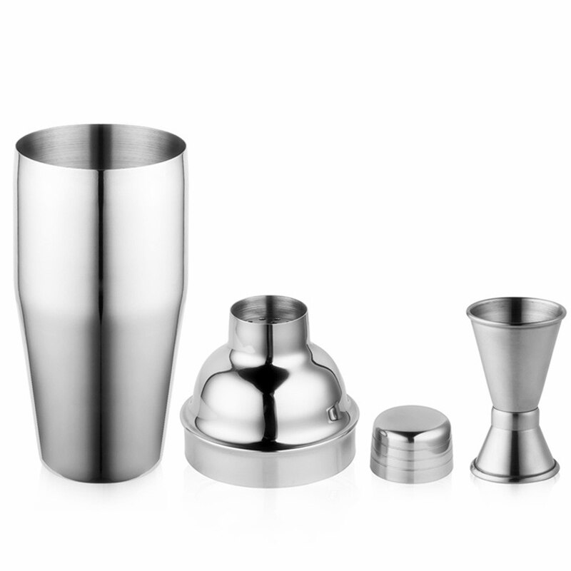 UPORS Cocktail Shaker 550ml/750ml Stainless Steel Wine Martini Boston Shaker Mixer For Bar Party Bartender Tools Bar Accessories