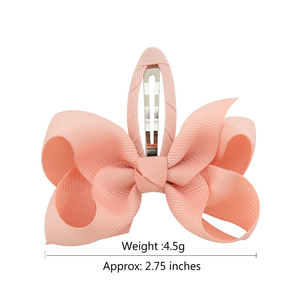 Sweet Top Hair Clip Grosgrain Ribbon Hair Bow Barrettes For Girls Princess Flower Headband Headwear Kids Hair Accessories