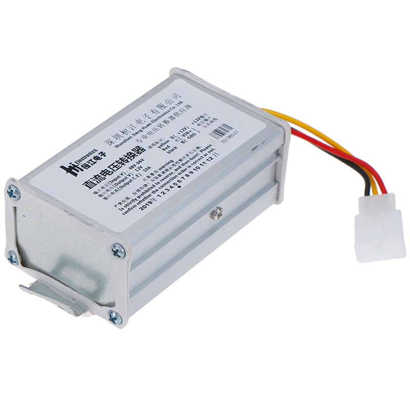 DC 48V-96V To 12V-10A 120W Converter Adapter for Electric Car Battery ark