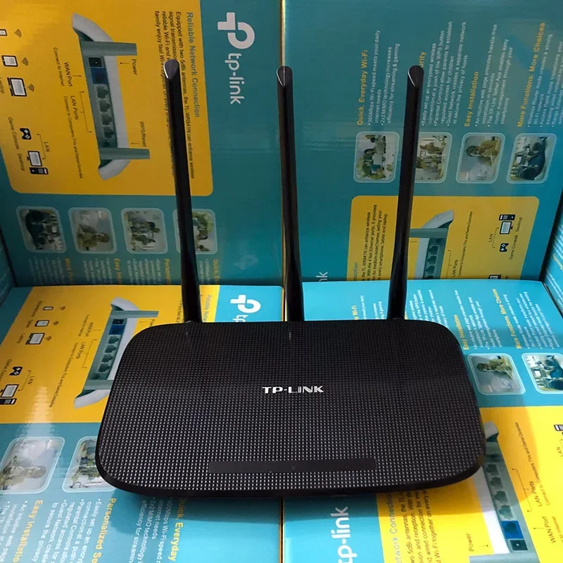 TP-LINK 450Mbps Wireless N Router TL-WR940N English Version with 3 Antennas Router Modem Wifi: Default Title
