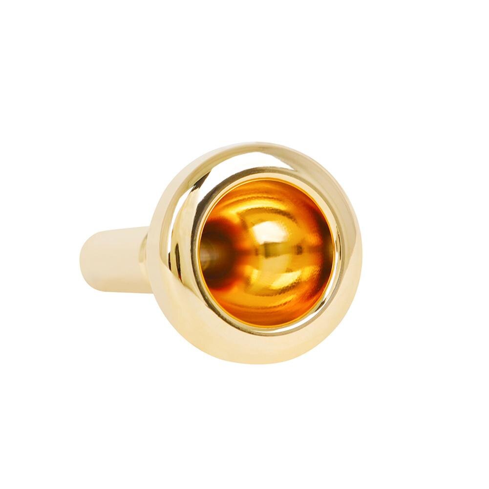 Tr-03 12.7mm Bach Tenor Trombone 5g Mouthpiece Brass + Lacquered Gold Trumpet Accessories