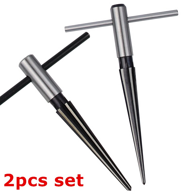 Escariador cónico manual de 3-13mm y 5-16mm, herramienta de perforación para madera, Metal y plástico