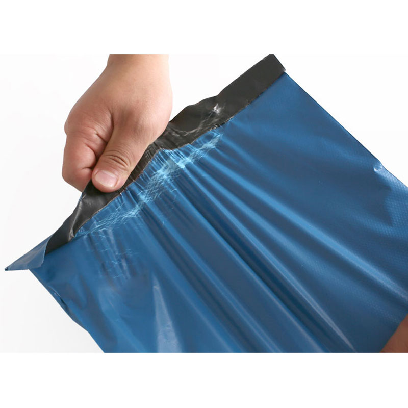 Blauwe Kleur Plastic Express Verpakking Zak Waterdichte Mailing Enveloppen Self Seal Post Tassen Kleding Koerier Opbergzakken