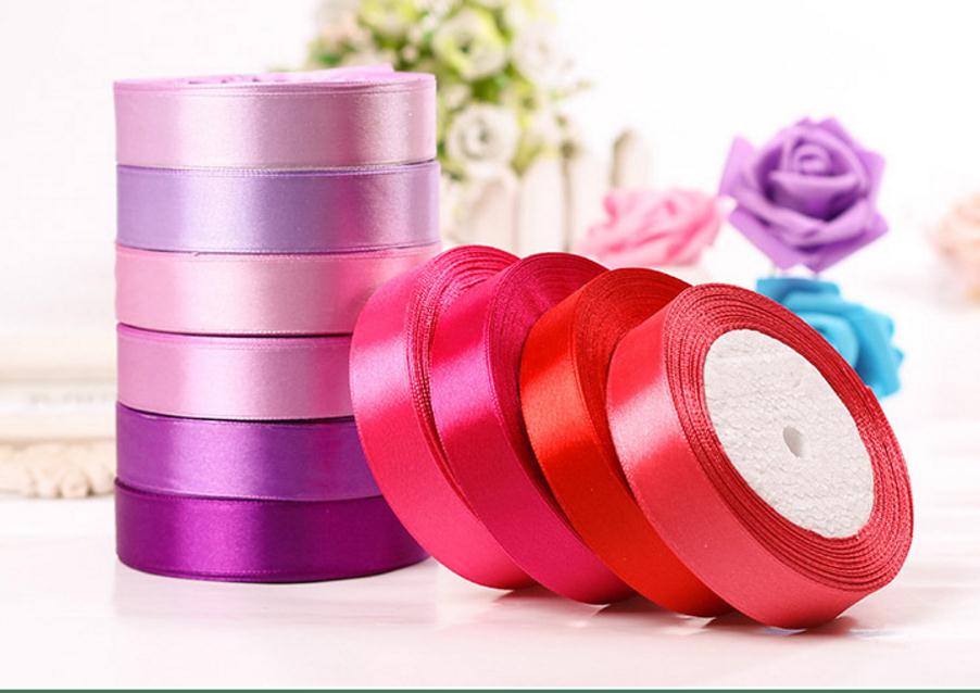Corde d&#39;emballage en couleur 22m, largeur 4cm, ruban, cerclage de ballon, gif t, corde de fleurs, sangle lisse et brillante