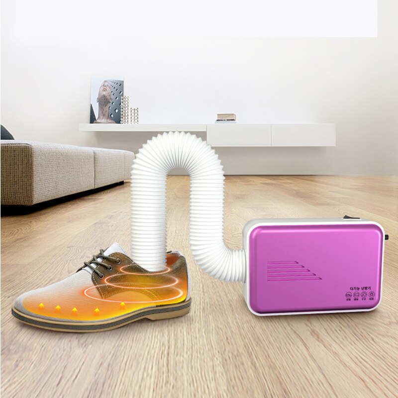 Secador de ropa eléctrico, además de ácaros, portátil multifuncional, calentador de viento cálido, zapatos de secado de Manta, secador de pelo para mascotas