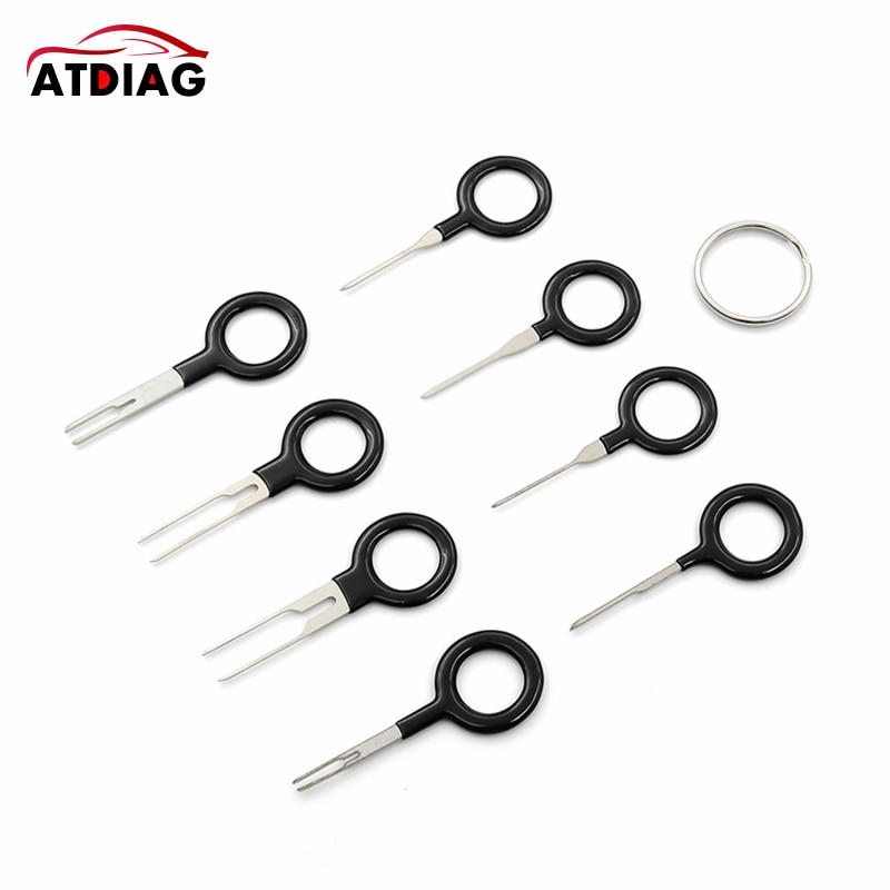 8 Stuks Connector Pin Removal Auto Plug Printplaat Kabelboom Terminal Auto Terminal Verwijderen Kit