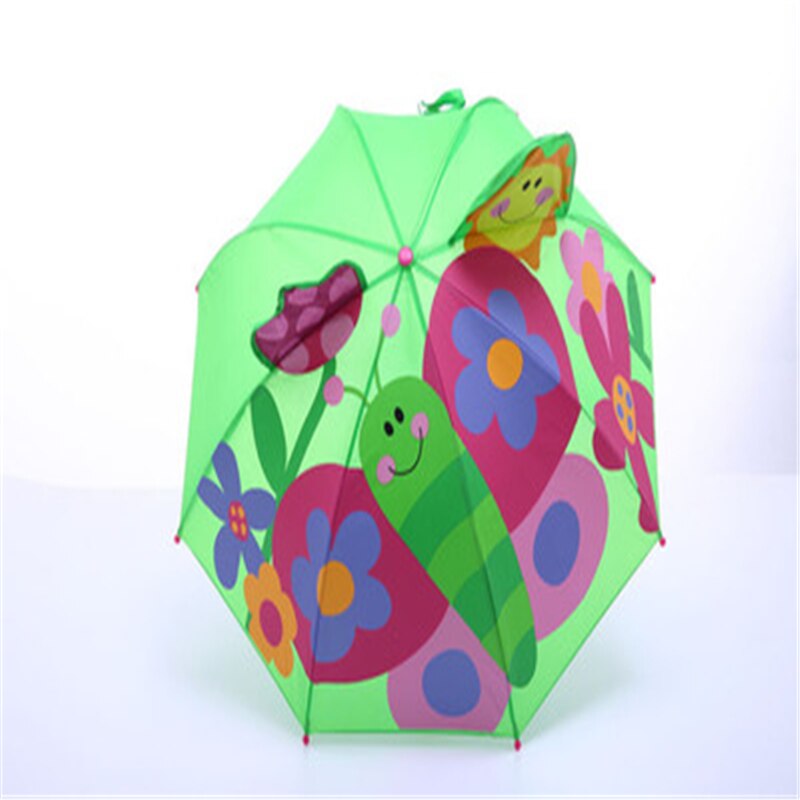 Parapluie pliant pour Protection contre le soleil, 3D, dessin animé, résistant aux rayons UV, pour l'extérieur, pour enfants: G