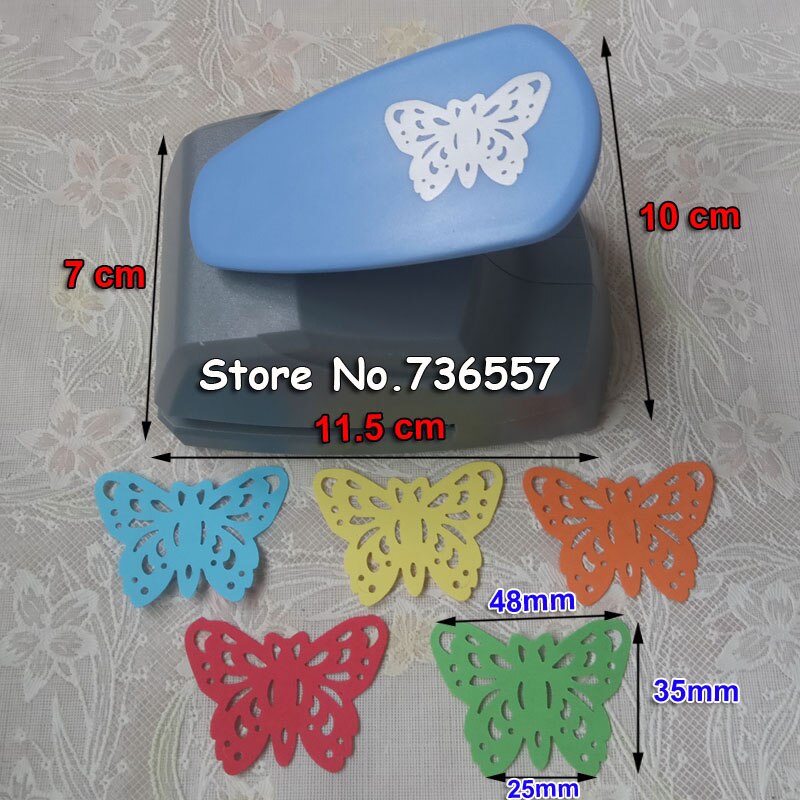 Kawaii butterfly paper cutter Student Hole Punch DIY Handmade Cutter Card Craft Printing Puncher Bow Puncher