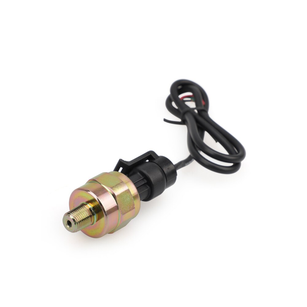 74mm Auto Gauge Fuel Press Gauge 0-600 Kpa 7 Colors In 1 LED Fuel Pressure Meter With High Speed Stepper Motor Car Meter YC10172