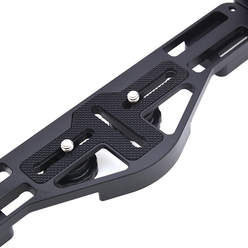SameeHome Stabilisateur à main double, plongée, caméra sous-marine, boîtiers plateau/poignée à double pour étui étanche à port de dôme