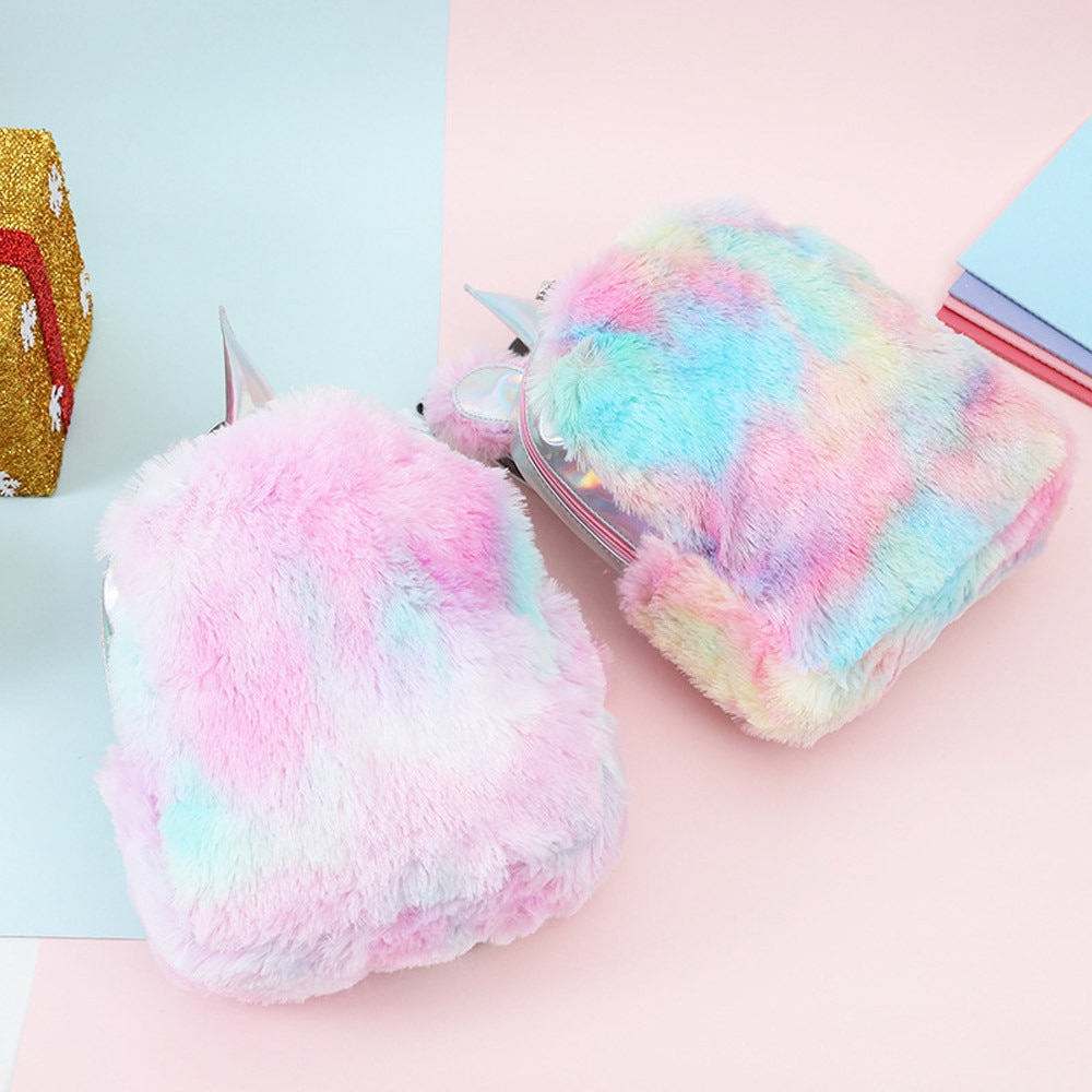 Mochila de unicornio para niñas/mujeres, mochilas escolares para adolescentes, Mochila de invierno, Mini Mochila rosa, Mochila escolar # B