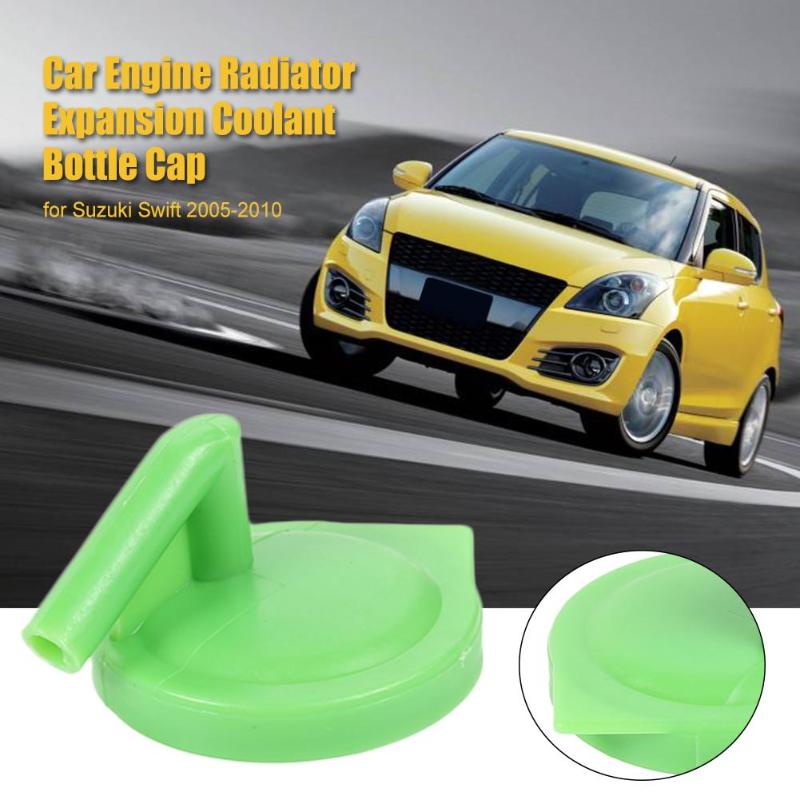 Car Engine Radiator Coolant Expansion Tank Cap Excellent and Durable Plastic for Suzuki Swift 2005 Green Delicate