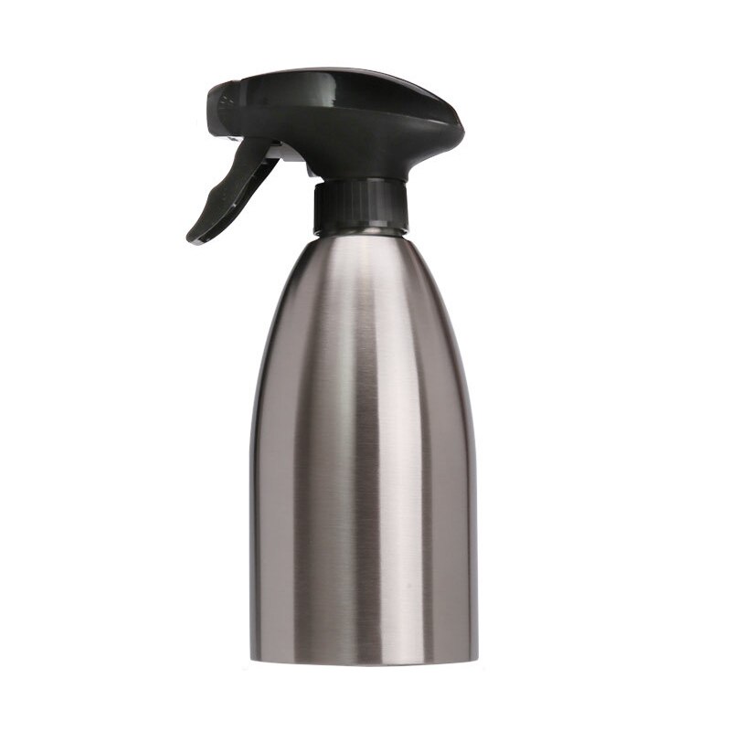 500ML Stainless Steel Oil Spray Bottle Kitchen Cook Olive Oil Sprayer Barbecue Gravy Boats