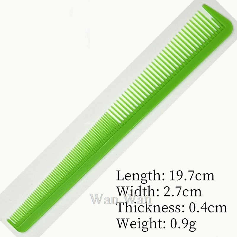 Grzebień robić strzyżenia włosów Fryzjer Profesjonalne wykończenie Grzebienie baki salon fryzjerski Szczotka robić włosów Fryzjer Narzędzia robić strzyżenia włosów: Srebrny