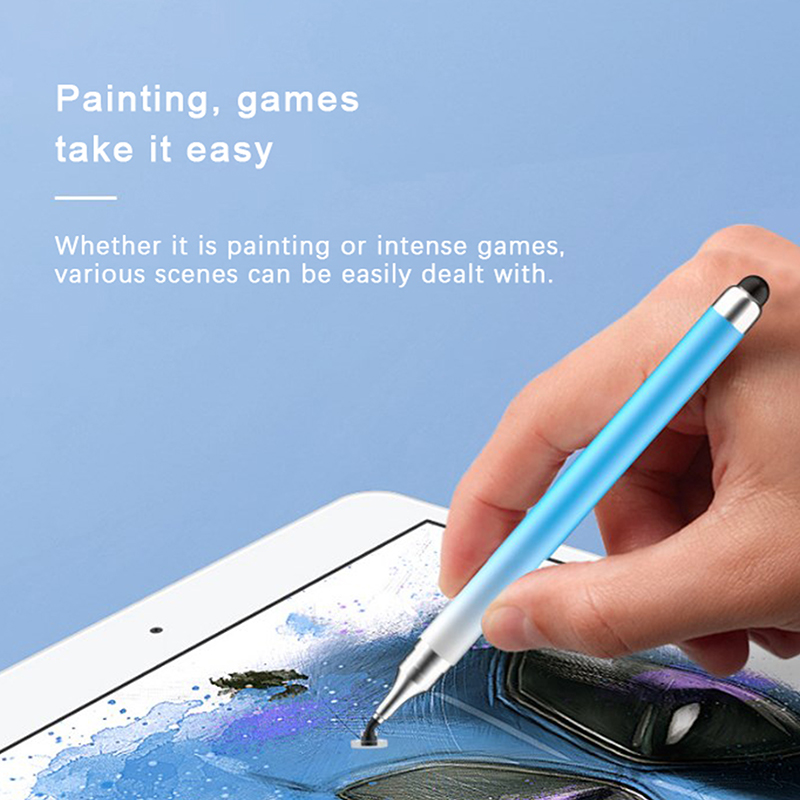 2 In 1 Stylus Pen For Cellphone Tablet Capacitive Touch Pencil For Universal Phone Drawing Screen Pencil