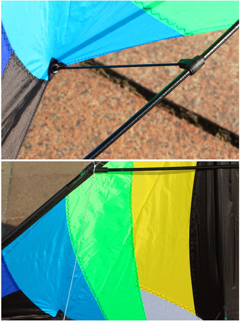 Cometas profesionales para adultos, cometas profesionales de doble línea para hacer acrobacias, cometas de potencia de windsurf, hablar loudy, , 2,2 m